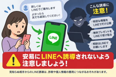 LINE誘導にご用心！安全啓発ポスター.png